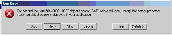 Using QTP for SAP Testing-error-jpg